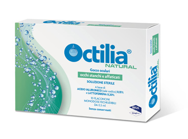 OCTILIA NATURAL OCCHI STANCHI E AFFATICATI 10 FLACONCINI 0,5 ML - Gruppofarmastore.it