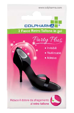 COLPHARMA PARTY PLUS FASCIA RETRO TALLONE IN GEL 2 PEZZI - Gruppofarmastore.it