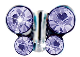 FARFALLA 6MM VIOLA - Gruppofarmastore.it