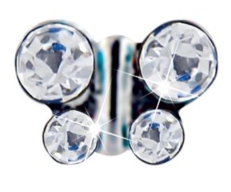 FARFALLA 6MM CRISTALLO - Gruppofarmastore.it