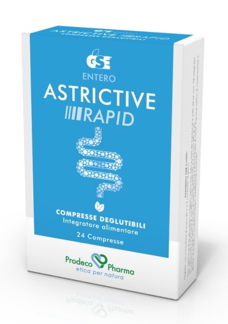 GSE ENTERO ASTRICTIVE RAPID 24 COMPRESSE DEGLUTIBILI - Gruppofarmastore.it