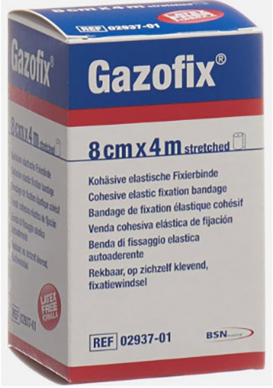 BENDA ELASTICA AUTOADESIVA GAZOFIX 8X400 CM - Gruppofarmastore.it