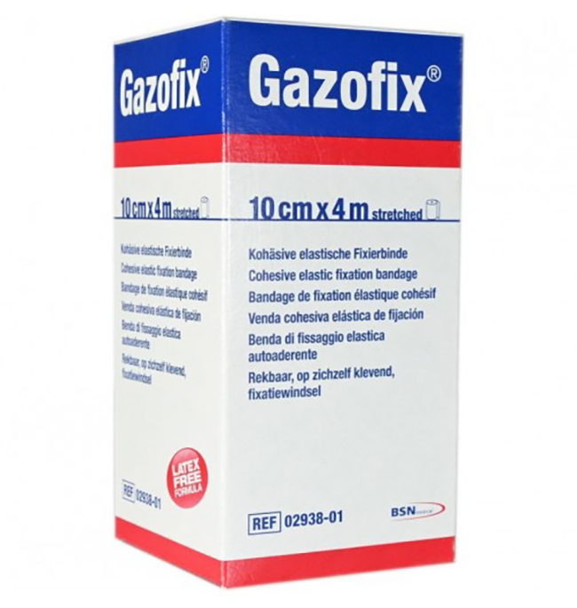BENDA ELASTICA AUTOADESIVA GAZOFIX 10X400 CM - Gruppofarmastore.it