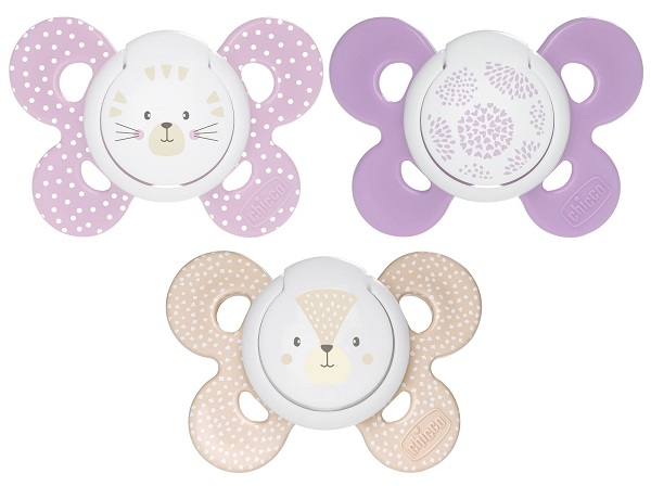 CHICCO SUCCHIETTO COMFORT GIRL IN SILICONE 6-16 MESI 2 PEZZI - Gruppofarmastore.it