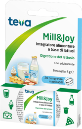 MILL&JOY TEVA 20 COMPRESSE MASTICABILI - Gruppofarmastore.it