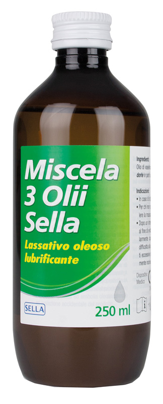 MISCELA 3 OLII LASSATIVO 250 ML MD - Gruppofarmastore.it