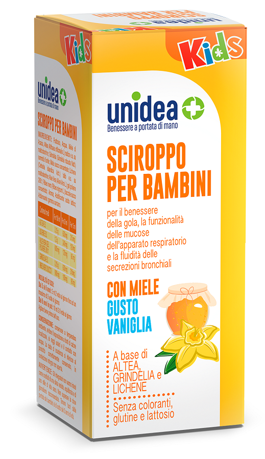 UNIDEA SCIROPPO PER BAMBINI 150 ML - Gruppofarmastore.it