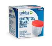 CONTENITORE STERILE PER ANALISI DELLE URINE UNIDEA 120 ML - Gruppofarmastore.it