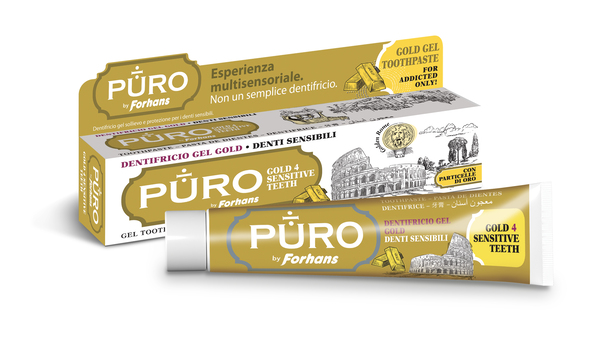 FORHANS GOLD4WHITE DENTIFRICIO 75 ML - Gruppofarmastore.it