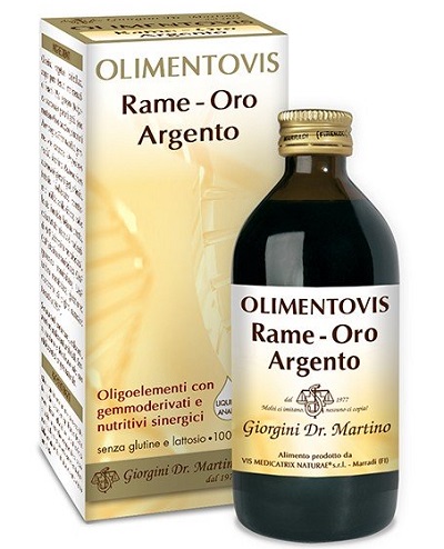 RAME ORO ARGENTO OLIMENTOVIS 200 ML - Gruppofarmastore.it