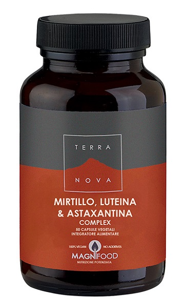 TERRANOVA MIRTILLO LUTEINA ASTAXANTINA SINERGIA PER GLI OCCHI 50 CAPSULE - Gruppofarmastore.it
