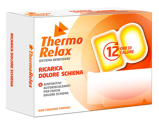 THERMORELAX RICARICA PER FASCIA LOMBARE 6 PEZZI - Gruppofarmastore.it
