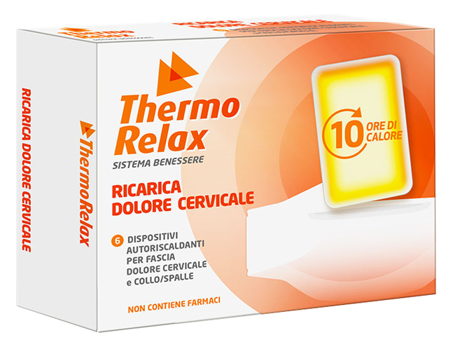 THERMORELAX RICARICA PER FASCIA CERVICALE/COLLO E SPALLE 6 PEZZI - Gruppofarmastore.it