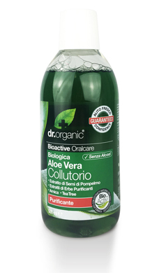 DR ORGANIC ALOE MOUTHWASH COLLUTORIO 500 ML - Gruppofarmastore.it