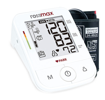 ROSSMAX MISURATORE PRESSIONE X5 TECNOLOGIA PARR - Gruppofarmastore.it