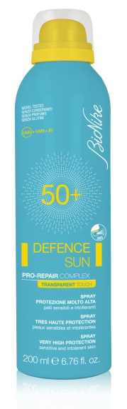 BIONIKE DEFENCE SUN SPRAY TRANSPARENT TOUCH SPF 50+ 200 ML - Gruppofarmastore.it