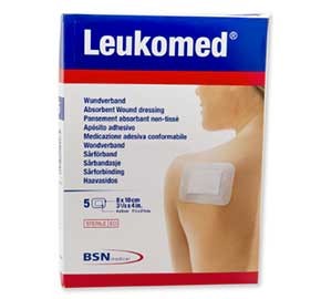 LEUKOMED MEDICAZIONE POST-OPERATORIA IN TESSUTO NON TESSUTO 7,2 X 5 CM - Gruppofarmastore.it