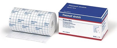 FASCIA AUTOADESIVA IPOALLERGENICA FIXOMULL STRETCH PER FISSAGGIO CATETERI M 10 X 5 CM - Gruppofarmastore.it