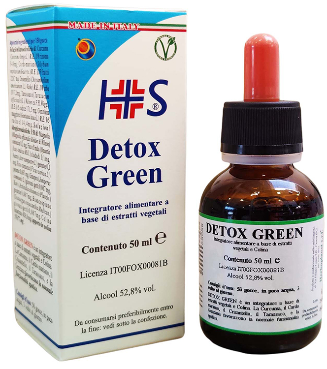 DETOX GREEN GOCCE 50 ML - Gruppofarmastore.it