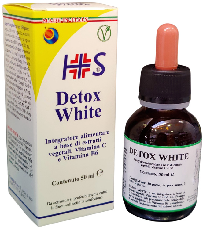 DETOX WHITE GOCCE 50 ML - Gruppofarmastore.it