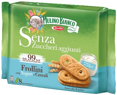 MULINO BIANCO BISCOTTI FROLLINI YOGURT E CEREALI 200 G - Gruppofarmastore.it
