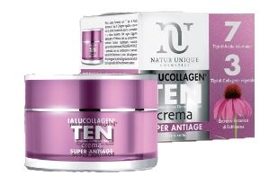 NATUR UNIQUE IALUCOLLAGEN TEN CREAM VISO SUPER ANTIAGE 50 ML - Gruppofarmastore.it