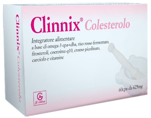 CLINNIX COLESTEROLO 60 CAPSULE 625 MG - Gruppofarmastore.it