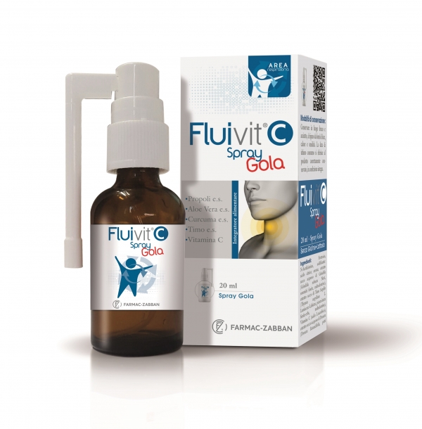 FLUIVIT C SPRAY GOLA 20 ML - Gruppofarmastore.it