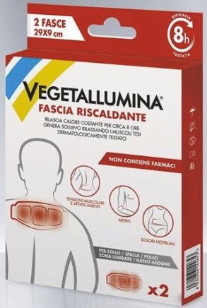 VEGETALLUMINA FASCIA RISCALDANTE 2 PEZZI - Gruppofarmastore.it