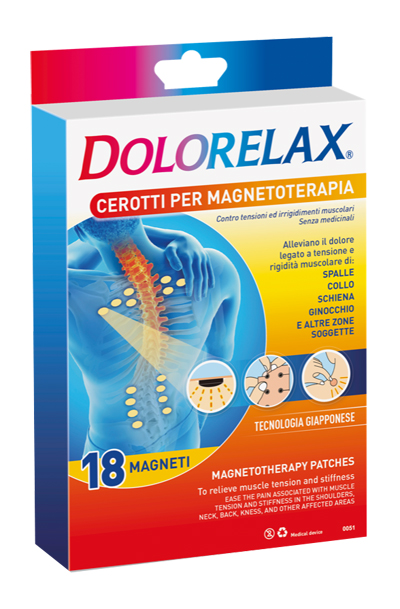CEROTTO PER MAGNETOTERAPIA DOLORELAX 18 PEZZI - Gruppofarmastore.it