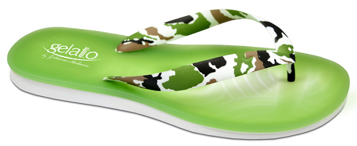 INFRADITO GELATO UOMO CON PLANTARE GEL CAMOUFLAGE/LIME 42/43 1 PAIO - Gruppofarmastore.it