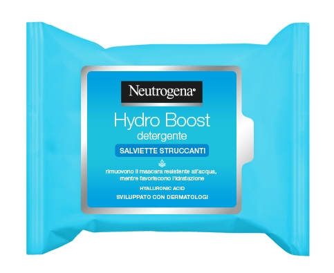 NEUTROGENA HYDRO BOOST SALVIETTE STRUCCANTI 25 PEZZI - Gruppofarmastore.it