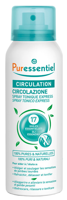 PURESSENTIEL SPRAY TONICO EXPRESS CIRCOLAZIONE 100 ML - Gruppofarmastore.it