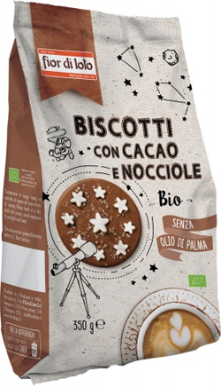 BISCOTTI CON CACAO E NOCCIOLE 350 G - Gruppofarmastore.it