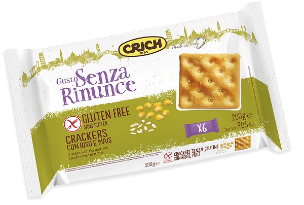 GUSTO SENZA RINUNCE CRACKERS SALATI CON OLIO EXTRAVERGINE DI OLIVA 2% 200 G - Gruppofarmastore.it