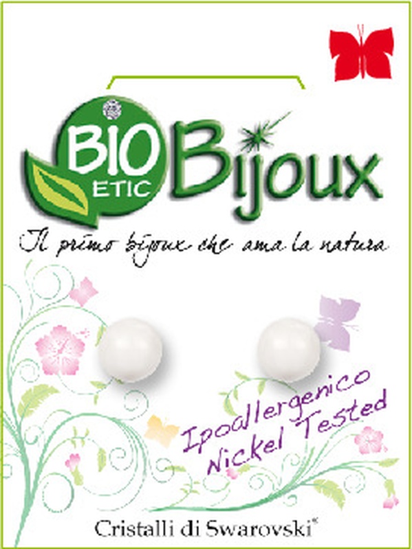 ORECCHINO PERLA WHITE 6 MM - Gruppofarmastore.it