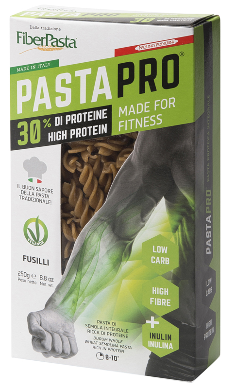FIBERPASTA FUSILLI PROTEICI PASTAPRO 250 G - Gruppofarmastore.it