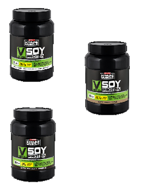 GYMLINE MUSCLE VEGETAL SOY PROTEIN CIOCCOLATO FONDENTE 800 G - Gruppofarmastore.it