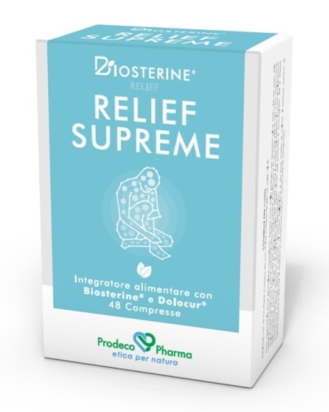 BIOSTERINE RELIEF SUPREME 48 COMPRESSE - Gruppofarmastore.it