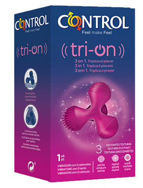 CONTROL TRI-ON VIBRATORE 3 IN 1 1 PEZZO - Gruppofarmastore.it