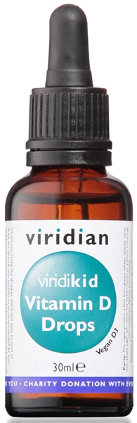 VIRIDIAN VIRIDIKID VITAMIN D3 400UI GOCCE 30ML - Gruppofarmastore.it
