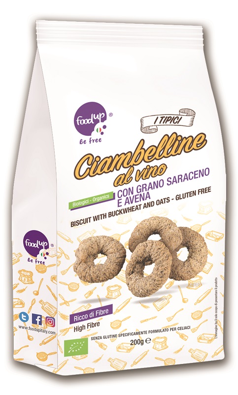 CIAMBELLINE VINO GRANO SARACENO E AVENA 200 G - Gruppofarmastore.it