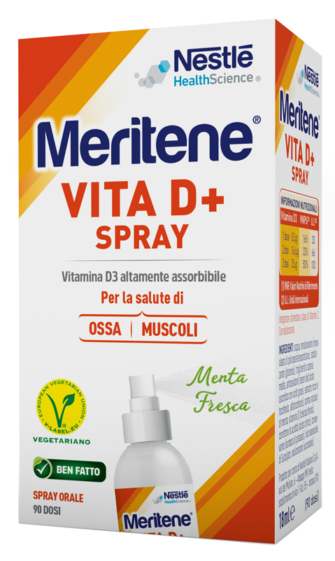 MERITENE VITA D+ SPRAY 18 ML - Gruppofarmastore.it