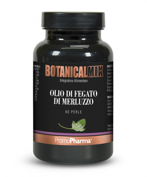 OLIO DI FEGATO DI MERLUZZO BOTANICAL MIX 60 PERLE - Gruppofarmastore.it
