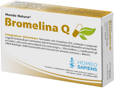 BROMELINA Q MONDO NATURA 30 COMPRESSE - Gruppofarmastore.it
