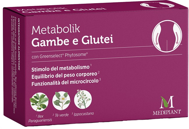 TORNA IN FORMA METABOLIK GAMBE E GLUTEI 30 CAPSULE - Gruppofarmastore.it