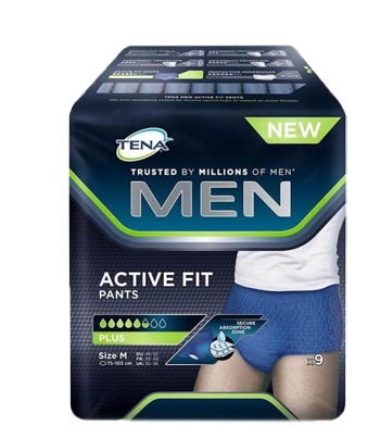PULL UP UOMO TENA MEN PANTS ACTIVE FIT M 9 PEZZI - Gruppofarmastore.it