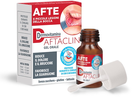 DERMOVITAMINA AFTACLIN GEL 7 ML - Gruppofarmastore.it