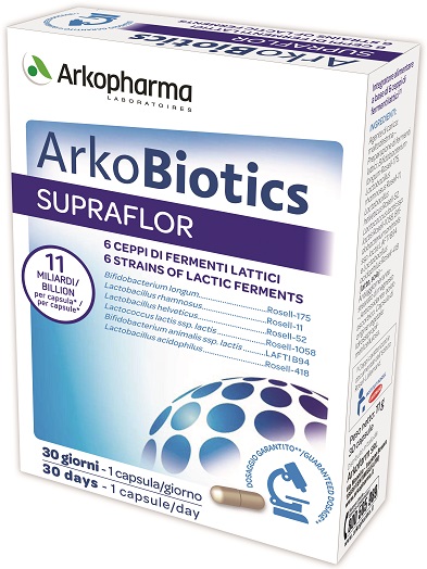 ARKOBIOTICS SUPRAFLOR 30 CAPSULE - Gruppofarmastore.it