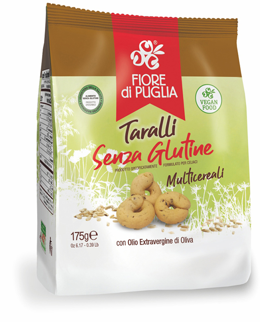 FIORE DI PUGLIA TARALLI MULTICEREALE 175 G - Gruppofarmastore.it